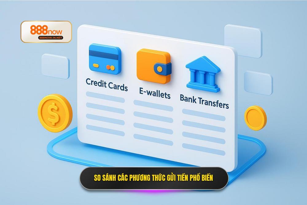 3.bảng So Sánh Các Phương Thức Gửi Tiền Phổ Biến